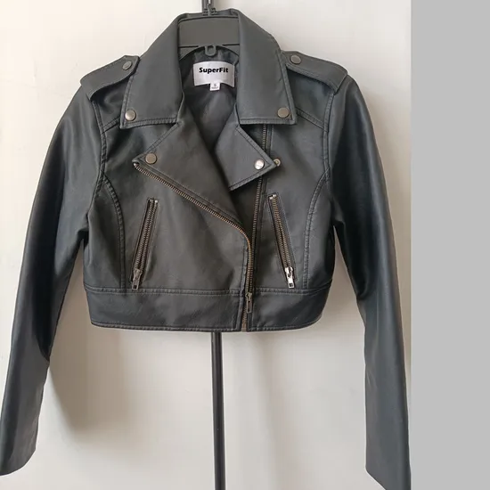 Jaquetas Blazer de Couro Real Lady Faux Suede Moto Outwear Bomber